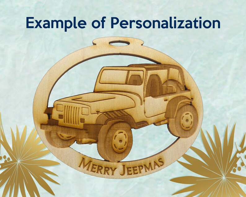 Personalized Jeep Ornament Unique Jeep Lover Gift Idea Etsy UK
