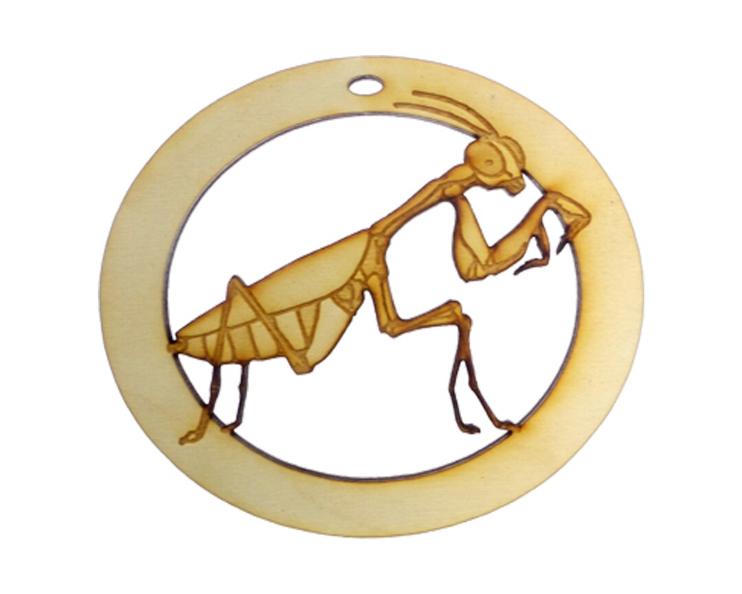 Praying Mantis Christmas Ornament 