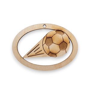 Personalized Soccer Ornament - Soccer Gifts for Girls - Soccer Gifts for Boys - Soccer Player Gifts for Seniors - Soccer Christmas Ornament