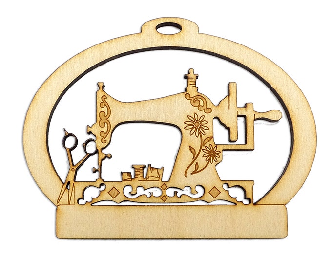 Personalized Sewing Machine Ornament Sewing Ornament Etsy