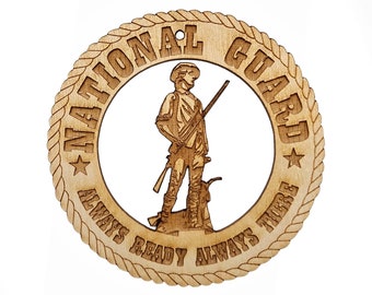 National Guard Ornament, National Guard Christmas Ornaments, National Guard Gifts, National Guard Decor, US Military Ornament