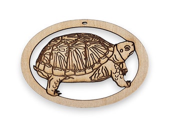 Personalized Turtle Ornament - Turtle Gift - Unique Turtle Gifts - Turtle Ornaments - Turtle Decor - Custom Turtle Party Favors