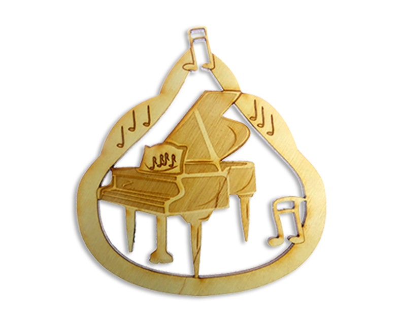 Personalized Piano Ornament Piano Christmas Ornaments Piano Etsy