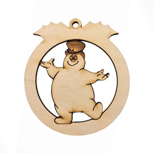 Personalized Snowman Ornament - Snowman Christmas Ornaments - Snowman Gifts - Christmas Tree Ornaments - Christmas Snowman