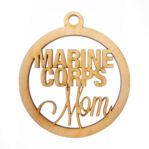 Personalized Marine Corps Mom Ornament  - Marine Corps Mom Gift  - Marine Corps Gifts - Military Ornaments - Military Decor
