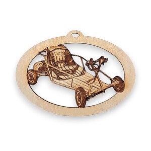 Go Kart Ornament, Personalized Christmas Tree Ornaments For Boys, Girls, Teens Son, Daughter, Unique Gokart Xmas Ornaments