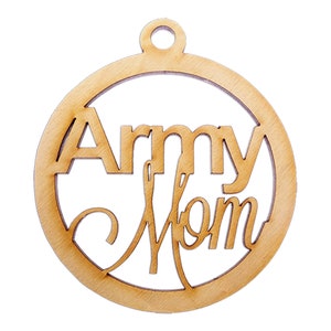 Personalized Army Mom Ornament, Personalized US Army Gifts, Army Mom Gifts, Army Mom Christmas Ornaments, Army Gift Ideas image 1