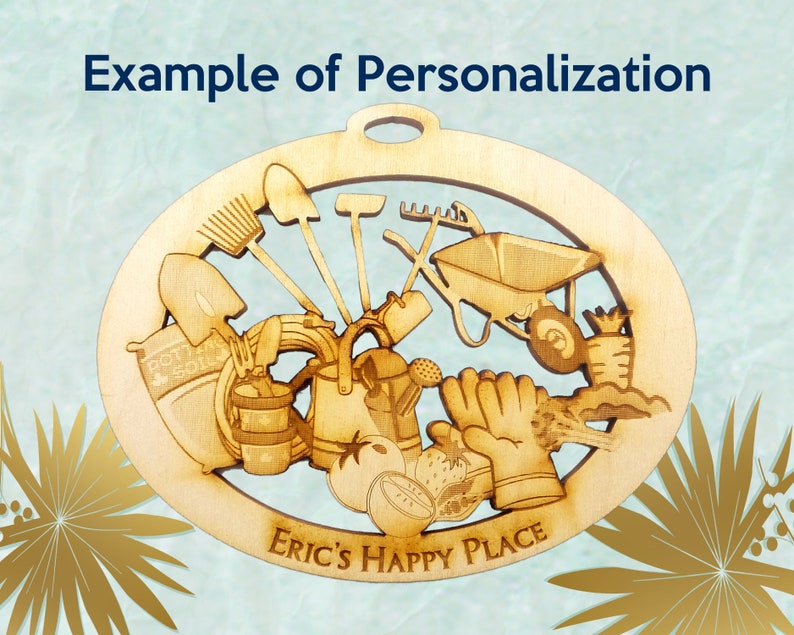 Personalized Gardening Ornament Gifts for Gardeners Etsy