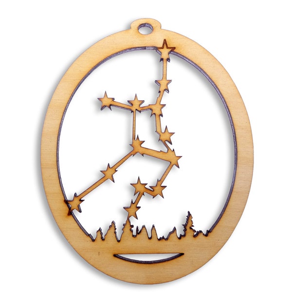 Personalized Virgo Constellation Ornament - Birth Sign Ornaments