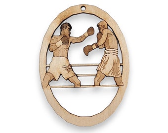 Personalized Boxing Ornament - Boxing Ornaments - Boxing Gifts - Custom Boxing Gifts - Custom Boxing Gift