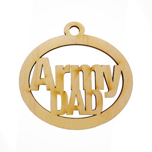 Personalized Army Dad Ornament,  US Army Ornaments, Army Dad Gift, Personalized Army Gifts, US Army Gift Ideas, Army Decor