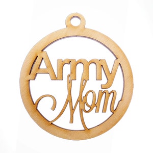 Personalized Army Mom Ornament, Personalized US Army Gifts, Army Mom Gifts, Army Mom Christmas Ornaments, Army Gift Ideas