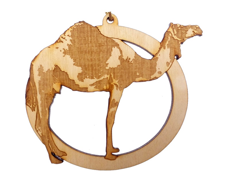 Camel Christmas Ornament 