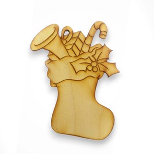 Personalized Christmas Stocking Ornament - Stocking Christmas Ornaments - Engraved Christmas Stocking - Christmas Decoration