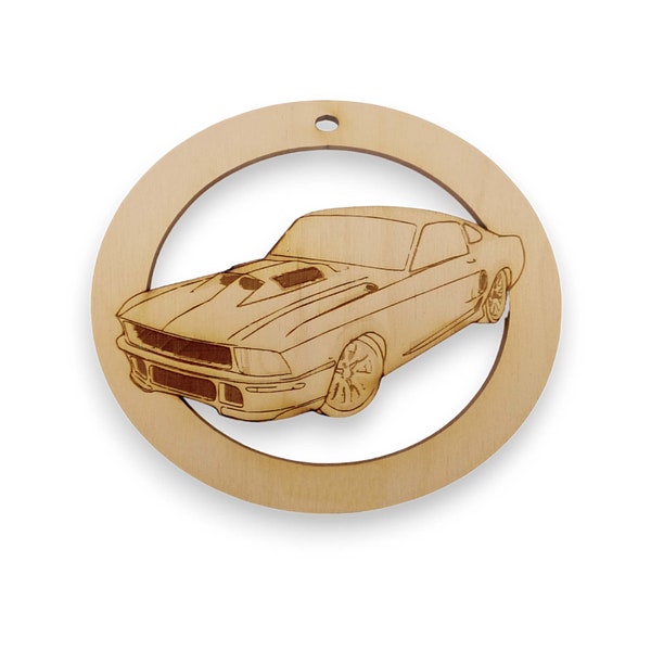 Muscle Car Ornament Etsy