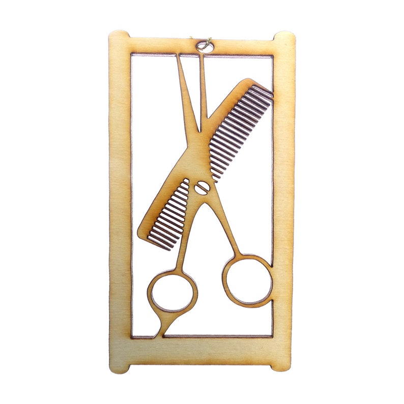 Personalized Hair Stylist Ornament Hairdresser Ornaments Etsy