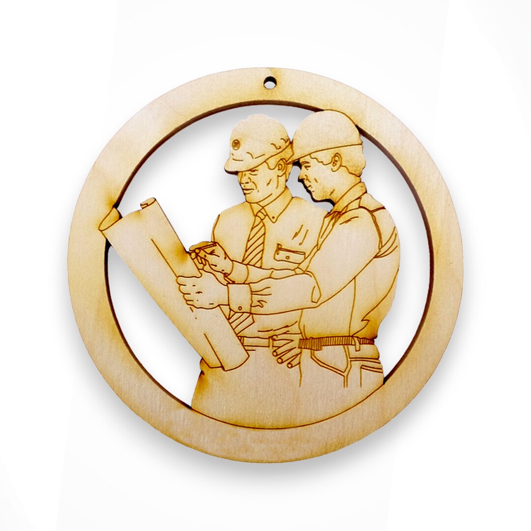 Personalized Architect Ornament, Engineer Gift Idea, Architect ...
