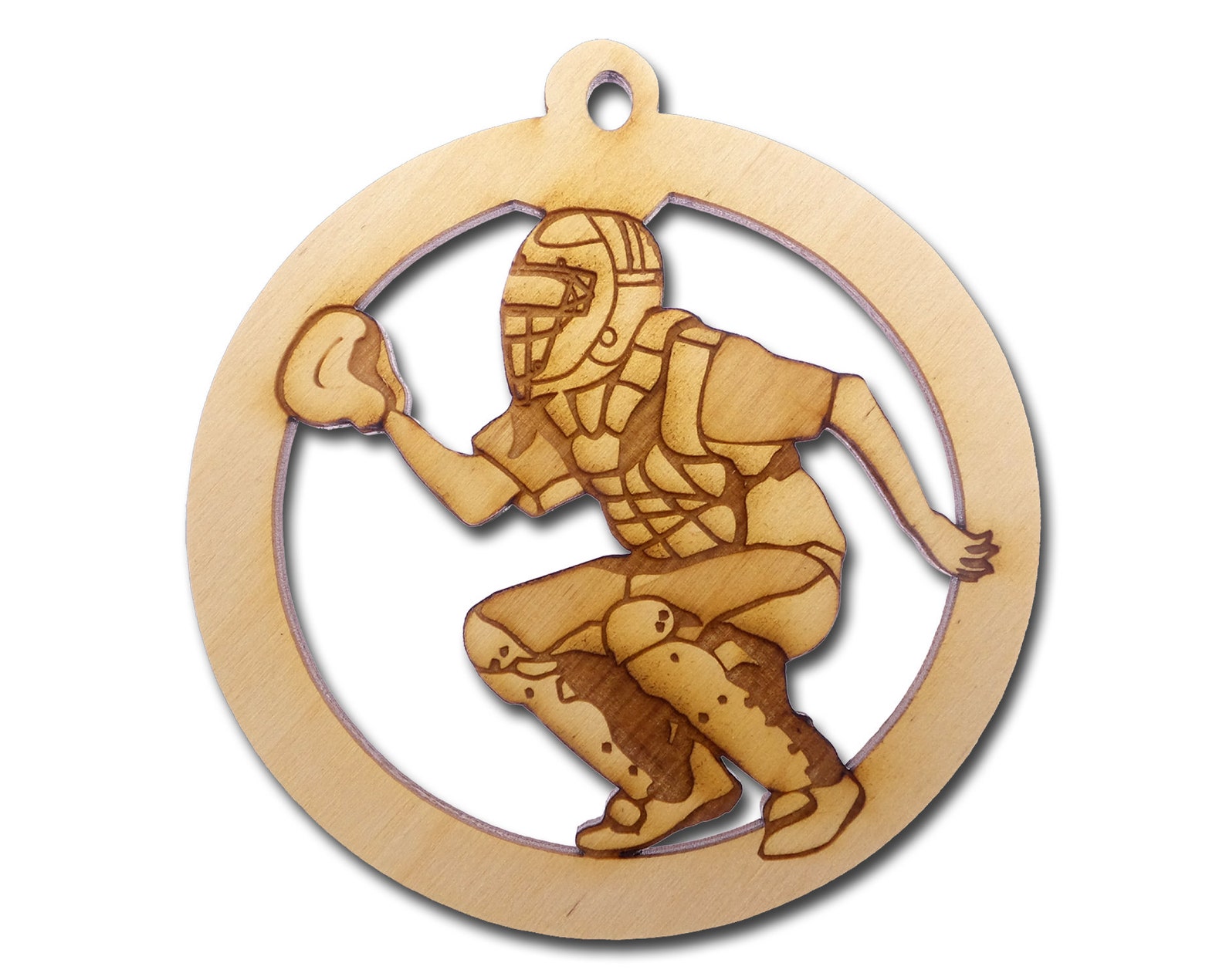 Personalized Baseball Catcher Ornament Baseball Catcher Etsy UK