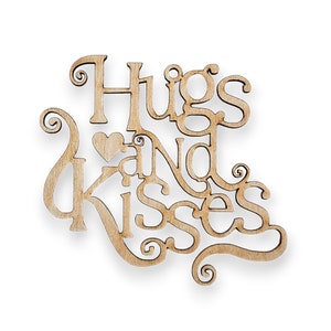 Christmas Tree Decorations Hugs and Kisses Ornament Tree Decorations Hugs and Kisses image 1