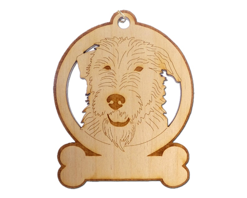 Personalized Irish Wolfhound Ornament Irish Wolfhound Gifts - Etsy