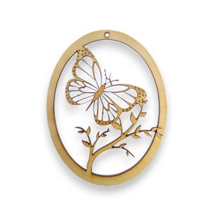 Personalized Butterfly Ornament, Butterfly Ornaments Christmas, Unique Butterfly Gifts, Butterfly Christmas Decor, Gift for Butterfly Lovers
