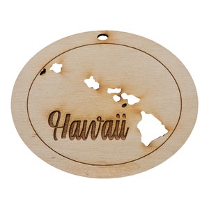 Personalized Hawaii Ornament - Hawaii State Ornaments - Hawaii Gift - Hawaii Christmas Ornament - Hawaii Decor - Hawaii Gifts