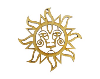 Sun Ornament -  Sun Gift - Sun Decoration - Sun Ornaments - Sun Art - Celestial Ornament -Celestial Gift - Celestial Ornaments