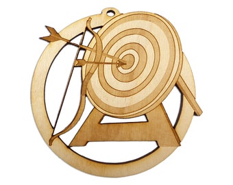Personalized Archery Ornament - Archery Christmas Ornament - Archery Gifts