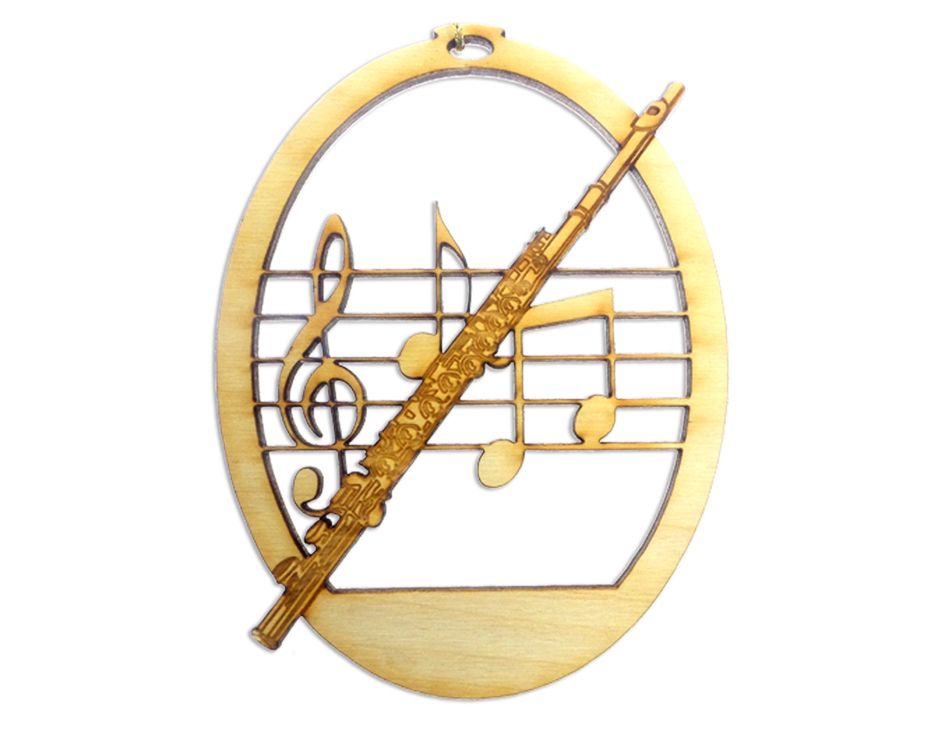 Personalized Flute Ornament - Musician Christmas Ornament - Flute Chr…