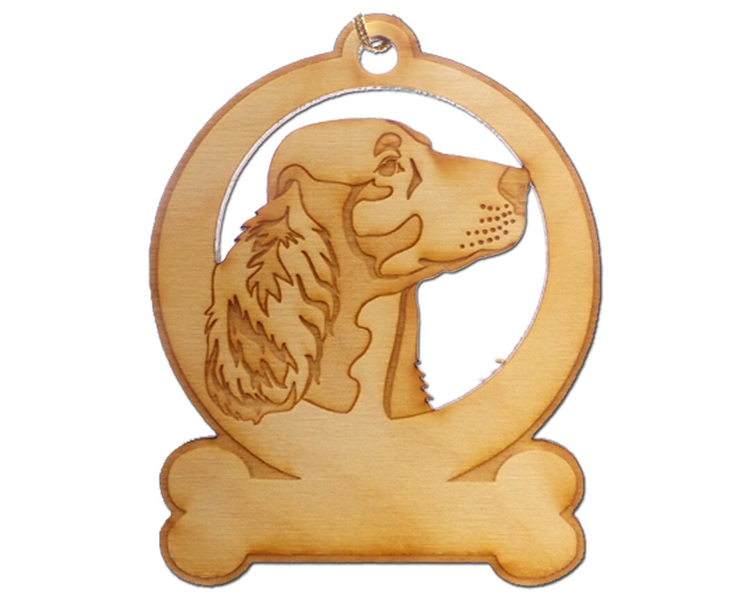 Personalized Irish Setter Ornament Irish Setter Gift Irish Setter