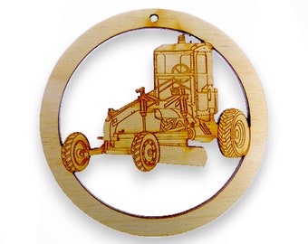 Personalized Heavy Equipment Operator Ornament - Construction Worker Gifts - Heavy Equipment Gift - Construction Ornament