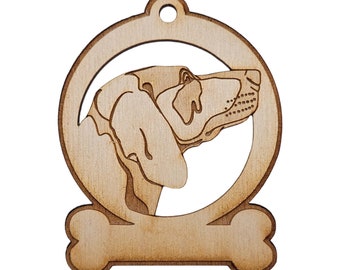 Weimaraner Ornament, Personalized Weimaraner Gift, Unique Dog-Themed Holiday Decoration, Dog Mom Dad Christmas Tree Decoration, Pet Memorial