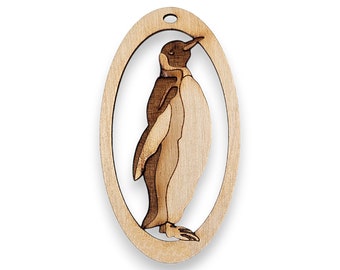 Personalized Penguin Ornament, Penguin Gifts for Her, Unique Penguin Gifts for Him, Penguin Gift Ideas, Penguin Christmas Ornaments