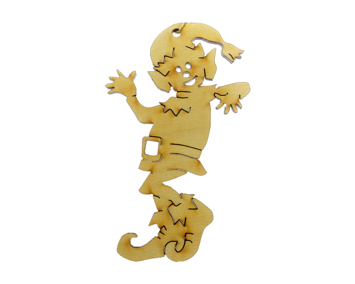 Personalized Elf Christmas Tree Ornament Elf Ornaments Elf Etsy