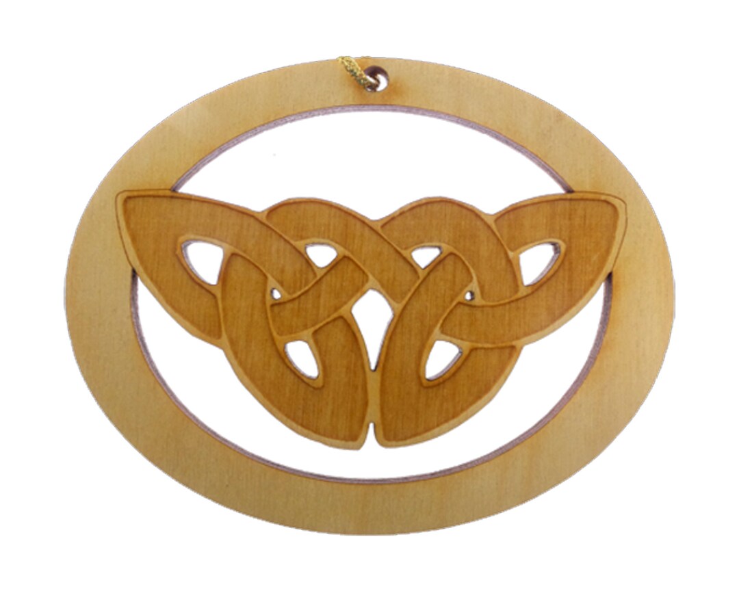 Personalized Celtic Knot Ornament Irish Ornaments Celtic Etsy