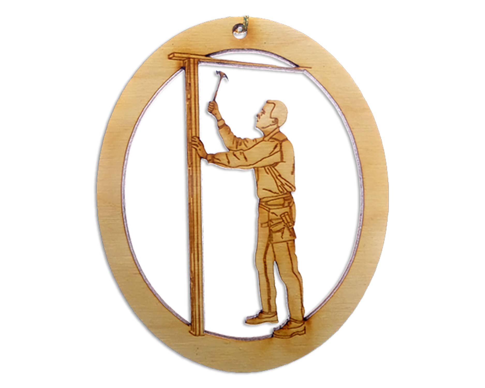 Personalized Carpenter Ornament Male Carpenter Gift Gift Etsy