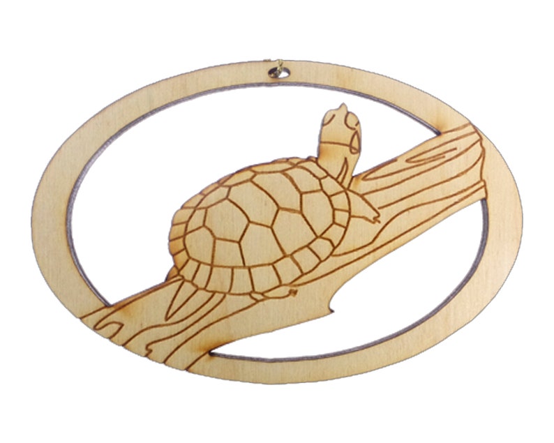 Personalized Turtle Ornament Turtle Gift Unique Turtle Etsy
