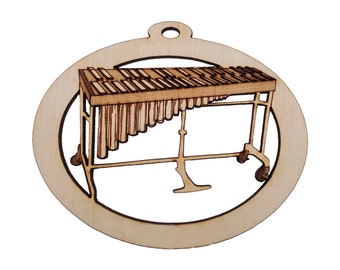 Personalized Marimba Ornament, Marimba Set Ornament, Marimba Ornaments, Gift for Marimba Player
