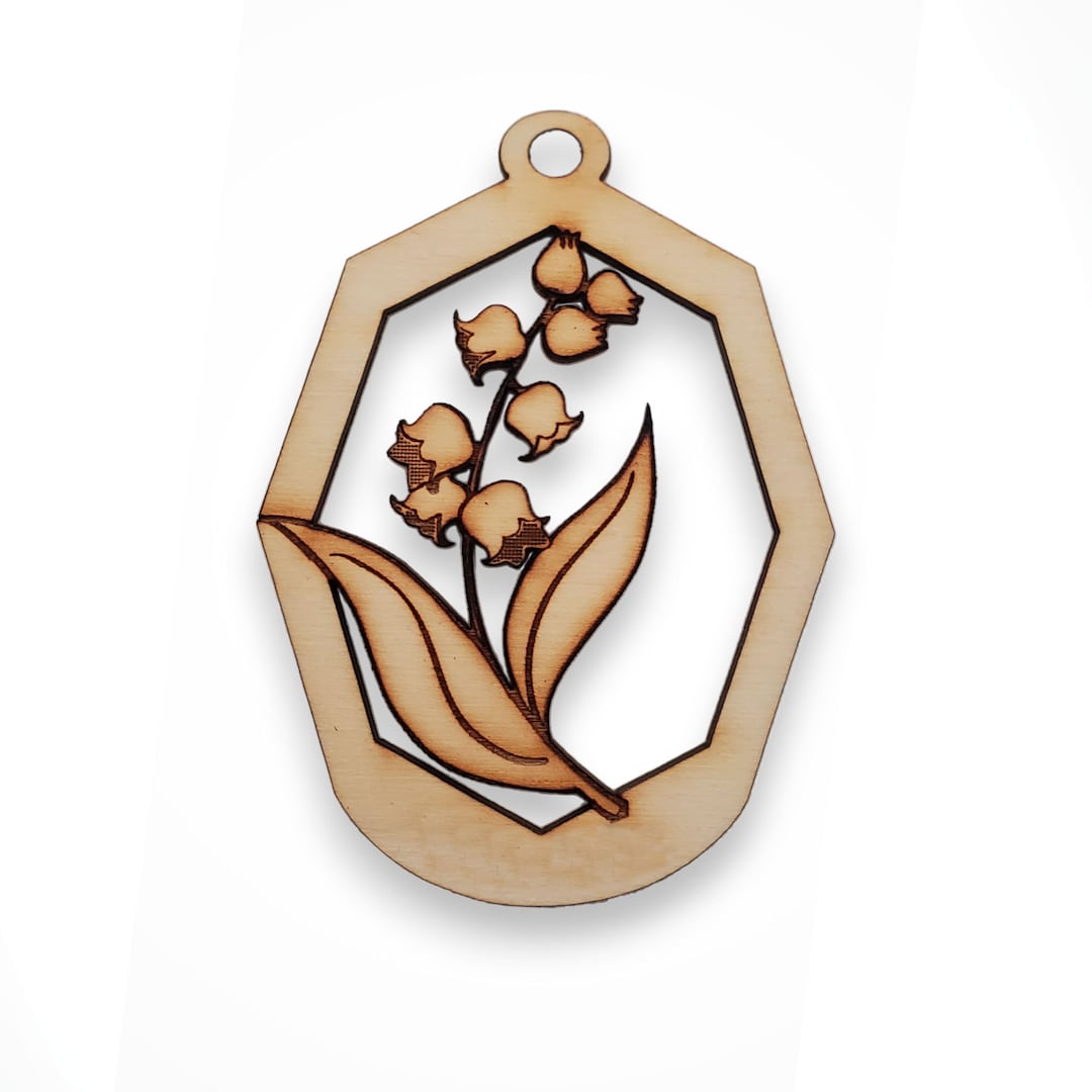 Personalized Lily of the Valley Christmas Ornaments | Lily Themed Gifts ...