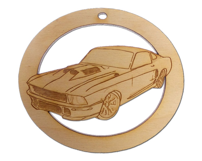Personalized Mustang Ornament Fastback Ford Mustang Gifts Etsy