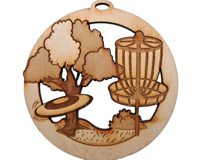 Personalized Disc Golf Ornament Disc Golf Christmas Ornament Gifts for ...