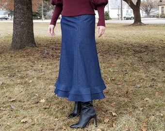 modest casual skirts
