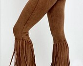 NEW Distressed Fringed Leggings-Western influence-Boho Western-Rodeochics Exclusive Fun Flirty Cowgirl Fashion