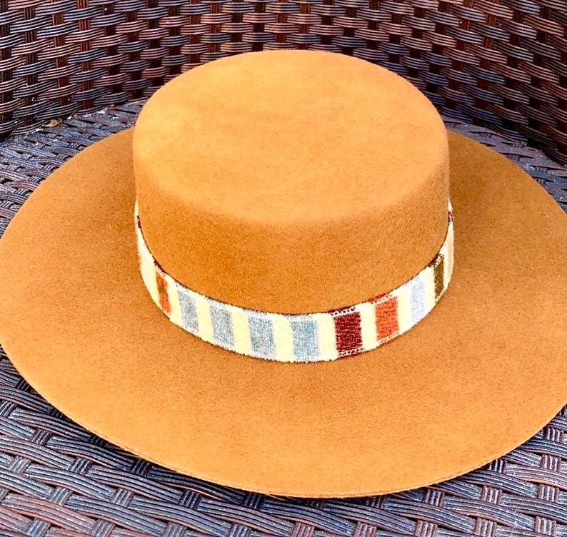 Oregon Pen Wool Cowboy Hat Bands Handmade-Reversible-Western | Etsy