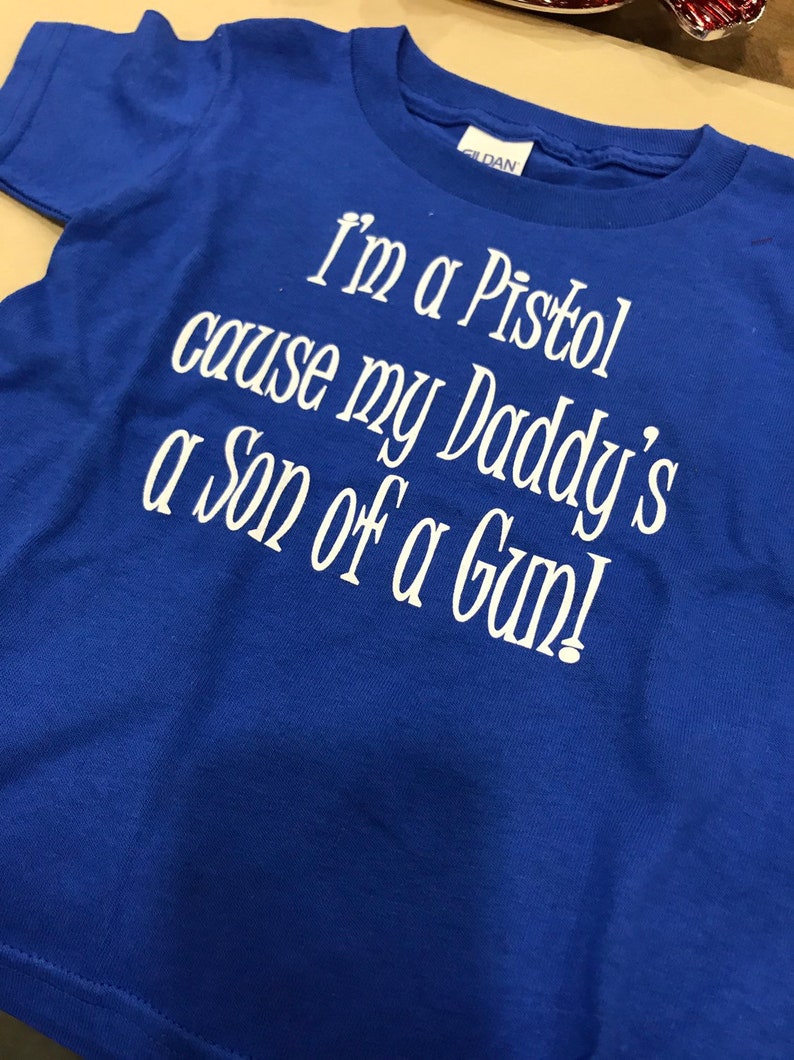 Lil Bitz Childs- Im a pistol T-shirt-Choice of colors-RodeoChics Exclusive image 5