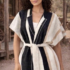 STARDUST-Rodeochics Exclusive Limited Edition Lightweight Coat/jacket Wrap Belted-Rodeochics Original Design