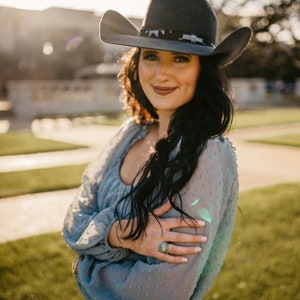 Best Seller-Oregon PNW Wool Cowboy Hat Band-Handmade Western Cowgirl Hatband-rodeogear- image 7