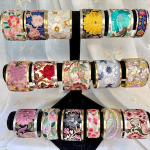 BEST SELLER-Embroidered CUFF Bracelets- Rodeochics-Western Fashion Statement pieces