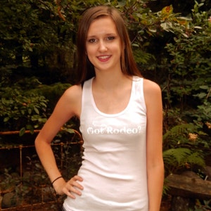 Got Rodeo®Racerback Pink Ribbed Tank top-Cowgirl Gear-Got Rodeo Buck YEH