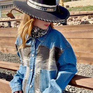 New Whisper Wrangler- Western  Wrangling jacket-oversized- Rodeochics Exclusive